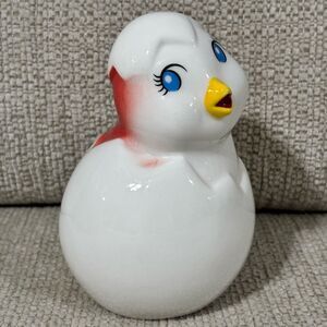 Target Ceramic Easter Chick White and Red Holiday Decor Bird